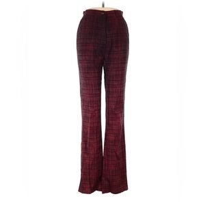 70s Italian Burgundy / Maroon Pants